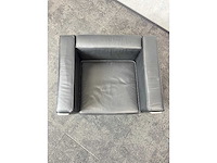Ledere design fauteuil - afbeelding 6 van  7