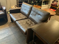 Lederen bankstel - afbeelding 3 van  3