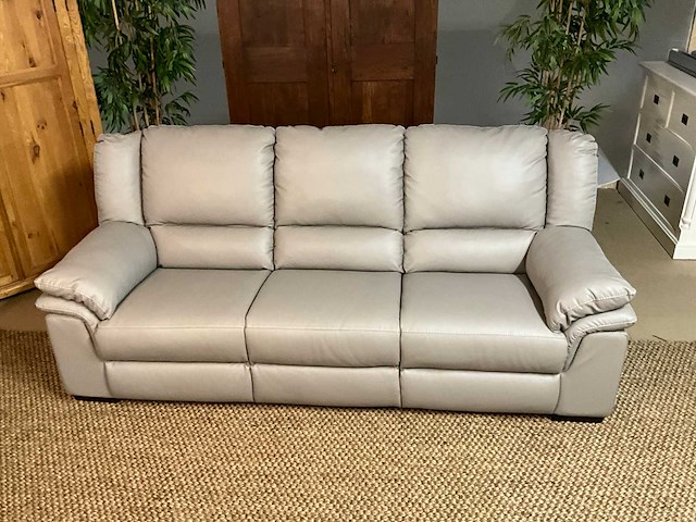 Lederen bankstel - afbeelding 2 van  15