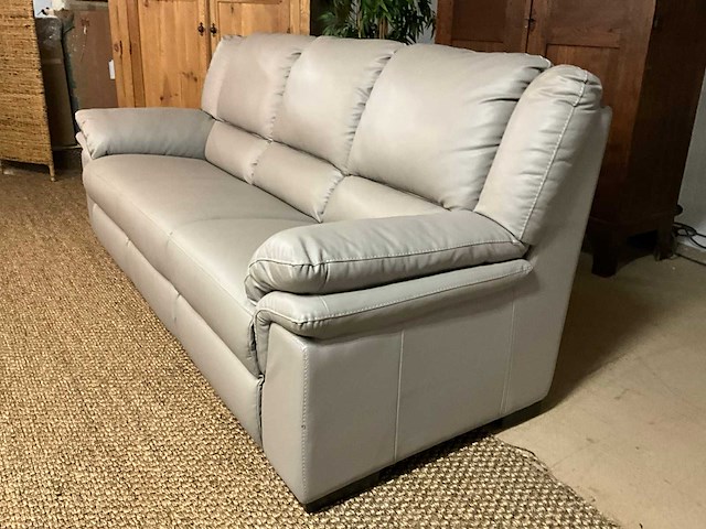 Lederen bankstel - afbeelding 3 van  15