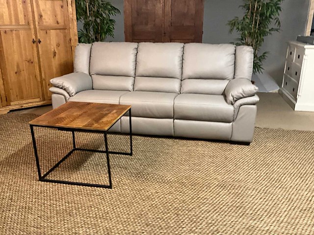 Lederen bankstel - afbeelding 9 van  15