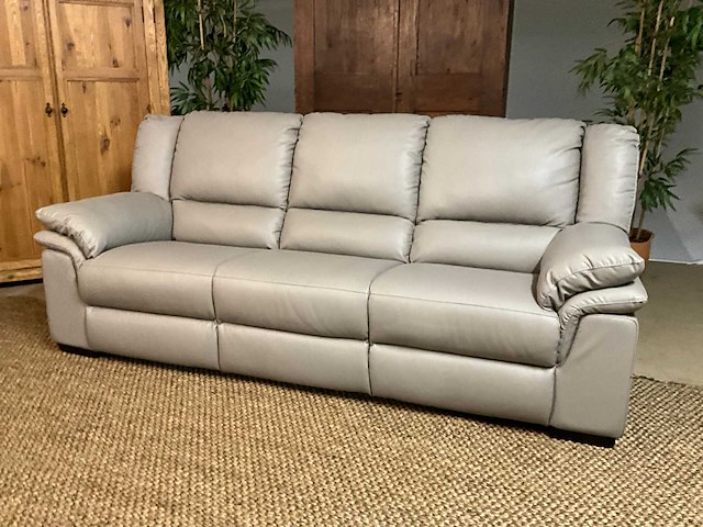 Lederen bankstel - afbeelding 13 van  15