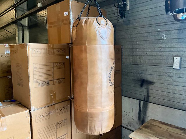 Lederen boxzak - afbeelding 1 van  4