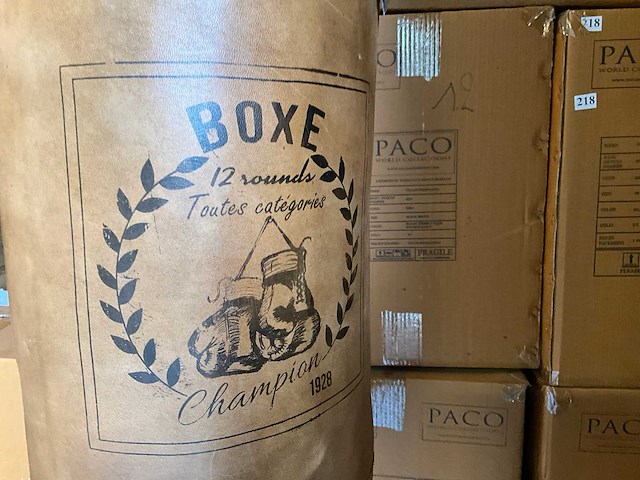 Lederen boxzak - afbeelding 3 van  4