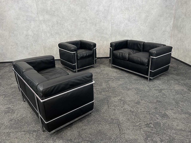 Lederen design loungeset - afbeelding 2 van  13