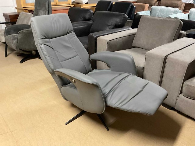 Lederen draaifauteuil - afbeelding 5 van  13