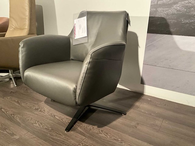 Lederen draaifauteuil - afbeelding 2 van  9