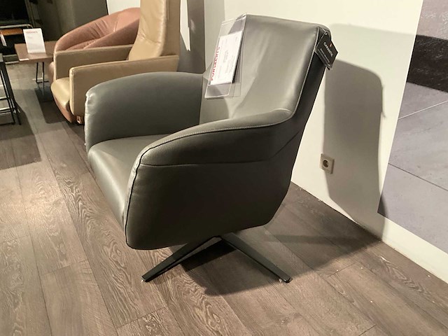 Lederen draaifauteuil - afbeelding 5 van  9