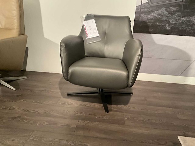 Lederen draaifauteuil - afbeelding 7 van  9