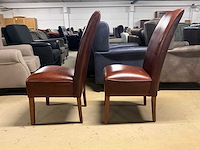 Lederen eetkamerstoel (2x) - afbeelding 3 van  11