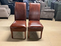 Lederen eetkamerstoel (2x) - afbeelding 8 van  11