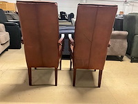 Lederen eetkamerstoel (2x) - afbeelding 4 van  12