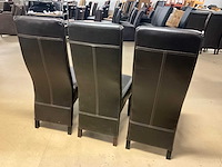 Lederen eetkamerstoel (3x) - afbeelding 3 van  11