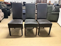 Lederen eetkamerstoel (3x) - afbeelding 8 van  11