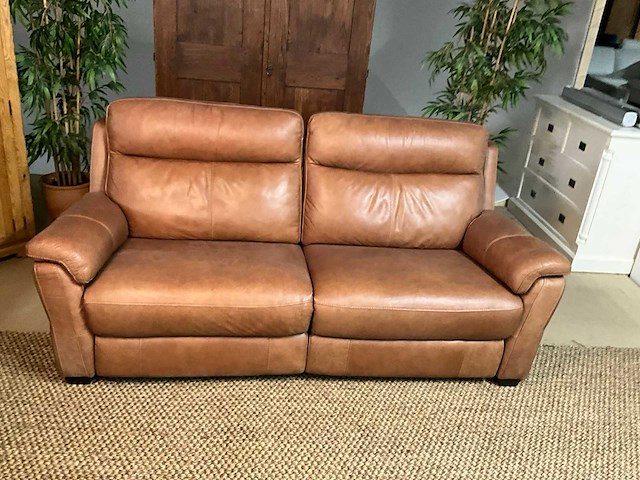 Lederen elektrische bankstel 2.5p - afbeelding 14 van  16