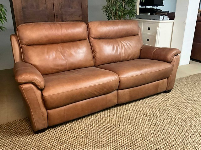 Lederen elektrische bankstel 2.5p - afbeelding 16 van  16