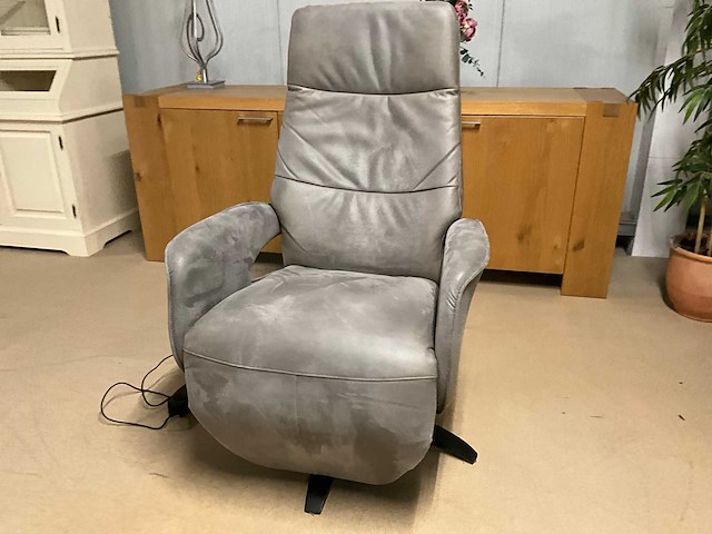 Lederen elektrische relaxfauteuil - afbeelding 9 van  15