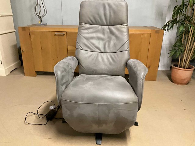 Lederen elektrische relaxfauteuil - afbeelding 10 van  15
