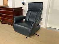 Lederen elektrische relaxfauteuil