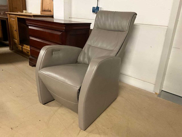Lederen elektrische relaxfauteuil - afbeelding 22 van  22