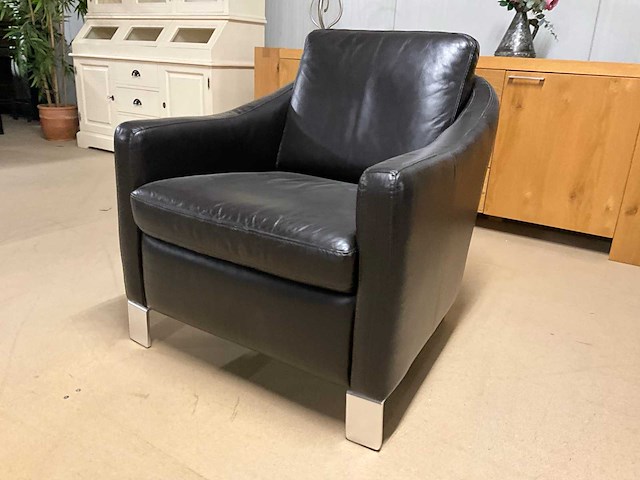 Lederen fauteuil - afbeelding 10 van  17