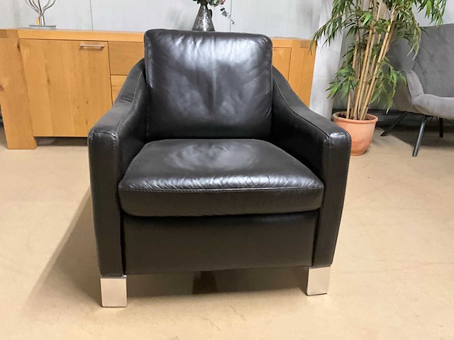 Lederen fauteuil - afbeelding 14 van  17