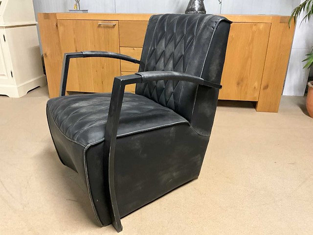 Lederen fauteuil - afbeelding 6 van  19