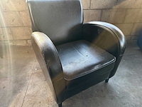 Lederen fauteuil - afbeelding 1 van  1