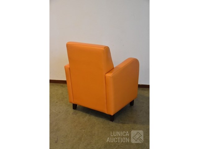 Lederen fauteuil - afbeelding 3 van  4