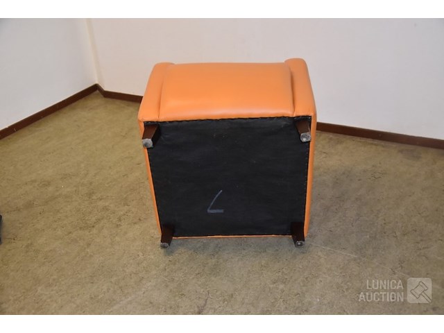 Lederen fauteuil - afbeelding 4 van  4