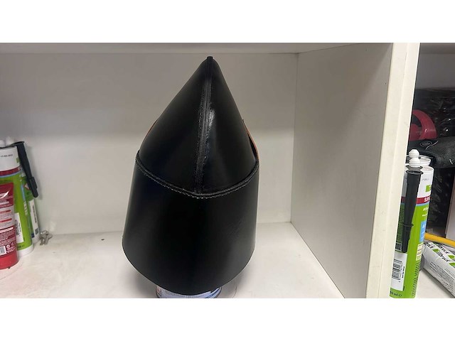 Lederen helm (75x) - afbeelding 2 van  12