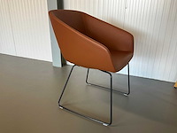 Lederen kantinestoel - afbeelding 4 van  4