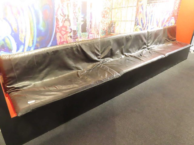 Lederen kussen (3x) - afbeelding 1 van  2