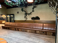Lederen restaurantbank - afbeelding 1 van  11
