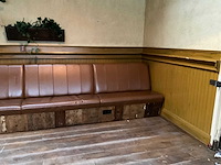 Lederen restaurantbank - afbeelding 4 van  11