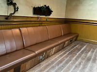 Lederen restaurantbank - afbeelding 9 van  11