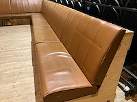 Lederen restaurantbank - afbeelding 4 van  4