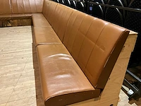 Lederen restaurantbank - afbeelding 7 van  11