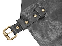 Lederen tafelset 17 delig, served with style, black, 2026 - afbeelding 7 van  12