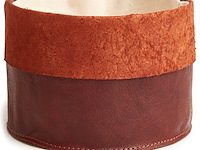 Lederen tafelset 17 delig, served with style, chestnut, 2026 - afbeelding 3 van  8