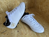 Lederen voetbalschoenen - paar dores boots, wit, 33 - afbeelding 1 van  4
