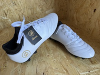 Lederen voetbalschoenen - paar dores boots, wit, 38 - afbeelding 1 van  5