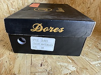 Lederen voetbalschoenen - paar dores boots, wit, 38 - afbeelding 4 van  5