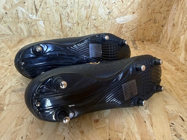 Lederen voetbalschoenen - paar dores boots, zwart, 43 - afbeelding 4 van  5