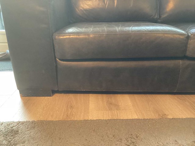 Lederen zit bank u-vorm - afbeelding 27 van  28