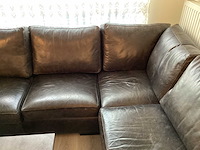 Lederen zit bank u-vorm - afbeelding 25 van  28