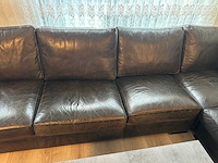 Lederen zit bank u-vorm - afbeelding 21 van  28