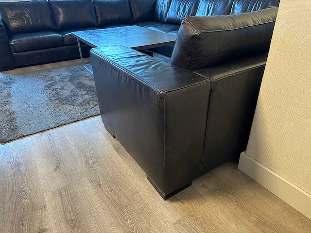 Lederen zit bank u-vorm - afbeelding 10 van  28