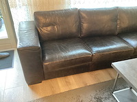 Lederen zit bank u-vorm - afbeelding 19 van  28