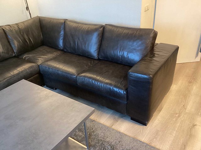 Lederen zit bank u-vorm - afbeelding 14 van  28